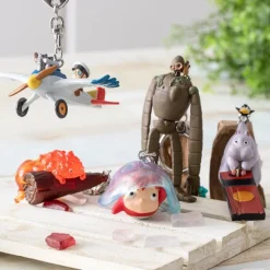 Keychains*Maison Ghibli 3D Keychains Dream plane - The Wind Rises