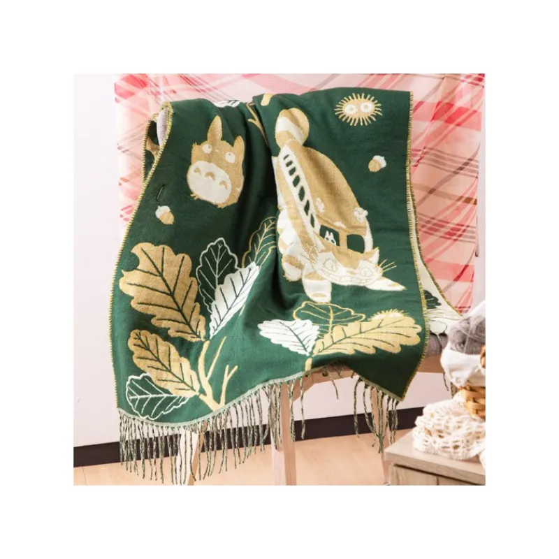 Outfits*Maison Ghibli Dark Green Stole Oak leaves - My Neighbor Totoro