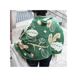 Outfits*Maison Ghibli Dark Green Stole Oak leaves - My Neighbor Totoro