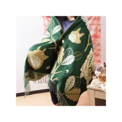 Outfits*Maison Ghibli Dark Green Stole Oak leaves - My Neighbor Totoro