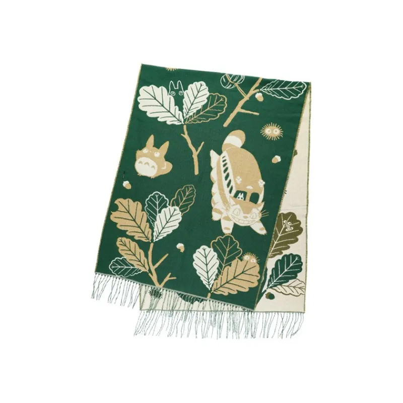 Outfits*Maison Ghibli Dark Green Stole Oak leaves - My Neighbor Totoro