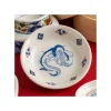 Kitchenware*Maison Ghibli Deep Plate Haku dragon S - Spirited Away