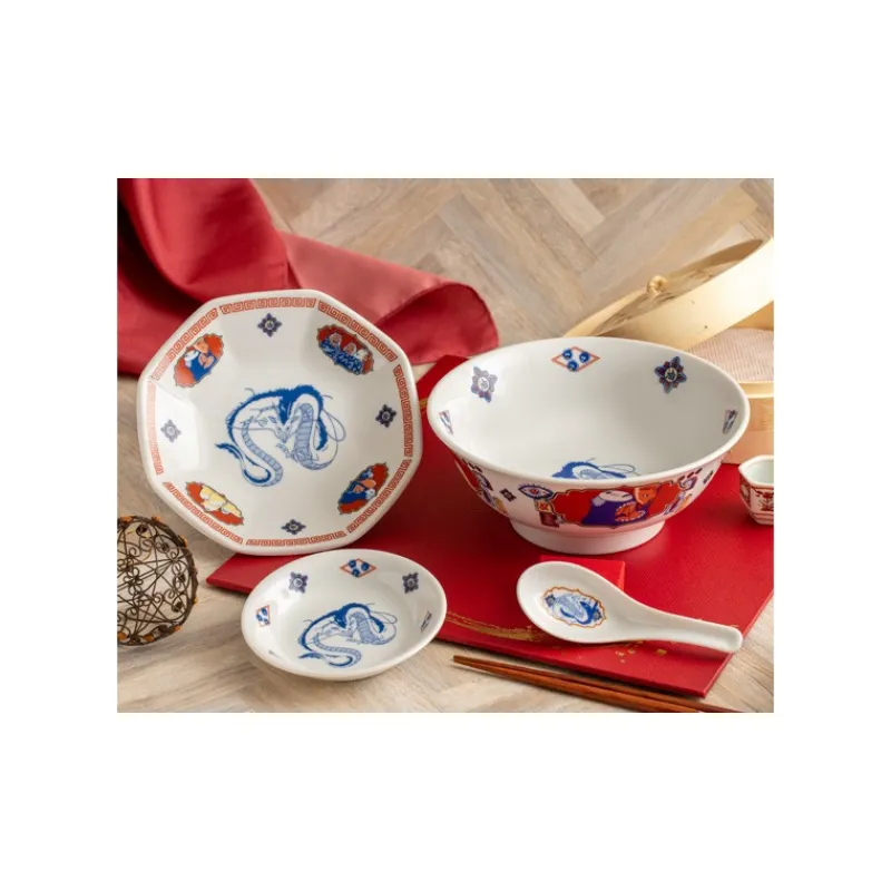Kitchenware*Maison Ghibli Deep Plate Haku dragon S - Spirited Away