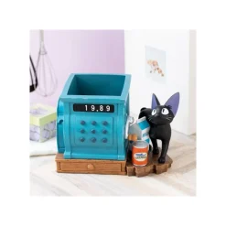 Décoration*Maison Ghibli Diorama box Jiji and blue cash register - Kiki’s Delivery Service