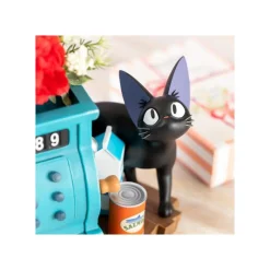 Décoration*Maison Ghibli Diorama box Jiji and blue cash register - Kiki’s Delivery Service