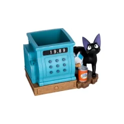 Décoration*Maison Ghibli Diorama box Jiji and blue cash register - Kiki’s Delivery Service