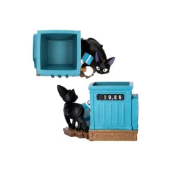 Décoration*Maison Ghibli Diorama box Jiji and blue cash register - Kiki’s Delivery Service