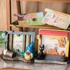 Décoration*Maison Ghibli Diorama Frame Jiji Bakery - Kiki's Delivery Service