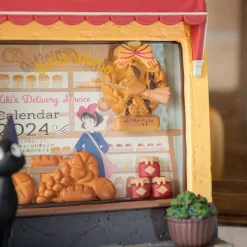 Décoration*Maison Ghibli Diorama Frame Jiji Bakery - Kiki's Delivery Service