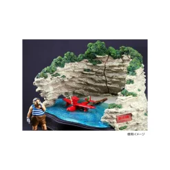 Décoration*Maison Ghibli Diorama Marco’s Hideout - Porco Rosso