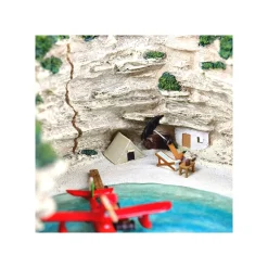 Décoration*Maison Ghibli Diorama Marco’s Hideout - Porco Rosso