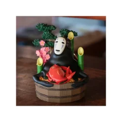 Décoration*Maison Ghibli Diorama No Face Golden bucket & bamboos - Spirited Away