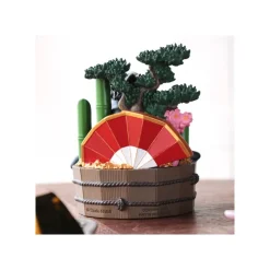 Décoration*Maison Ghibli Diorama No Face Golden bucket & bamboos - Spirited Away