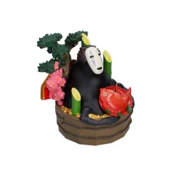 Décoration*Maison Ghibli Diorama No Face Golden bucket & bamboos - Spirited Away