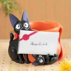 Décoration*Maison Ghibli Diorama Planter Jiji and pouch - Kiki’s Delivery Service