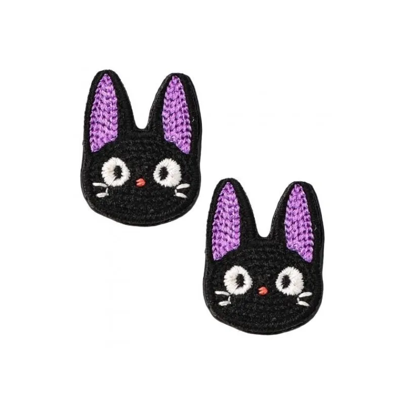 Jewellery*Maison Ghibli Earrings Embroidery serie Jiji - Kiki's Delivery Service