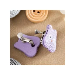 Jewellery*Maison Ghibli Earrings Embroidery serie Boh mouse - Sprited Away