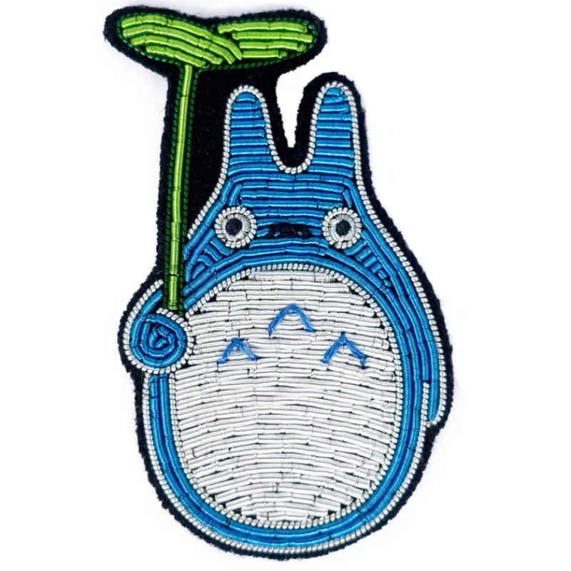 Pins*Maison Ghibli Embroidered Jewel Brooch Medium Totoro - My Neighbor Totoro