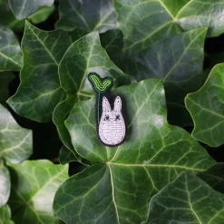 Pins*Maison Ghibli Embroidered Jewel Brooch Small Totoro - My Neighbor Totoro