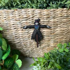Pins*Maison Ghibli Embroidered Jewel Brooch Scarecrow - Howl’s Moving Castle
