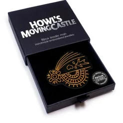 Pins*Maison Ghibli Embroidered Jewel Brooch Spell - Howl’s Moving Castle
