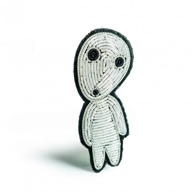 Pins*Maison Ghibli Embroidered Jewel Brooch Walking Kodama - Princess Mononoke
