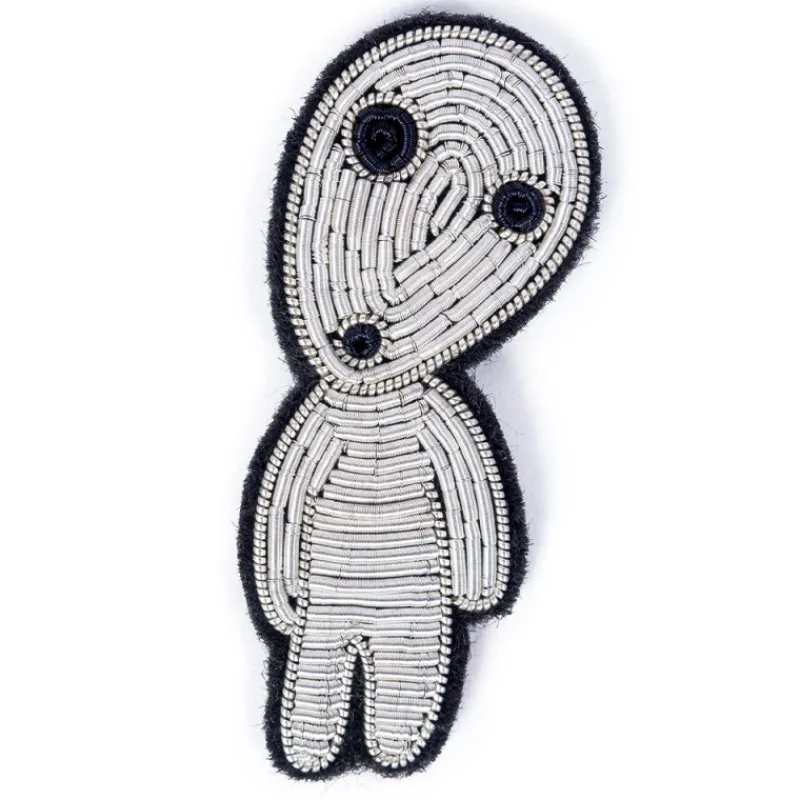 Pins*Maison Ghibli Embroidered Jewel Brooch Walking Kodama - Princess Mononoke