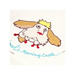 Bags*Maison Ghibli Embroidery Canvas Tote bag Flying Heen - Howl's Moving Castle