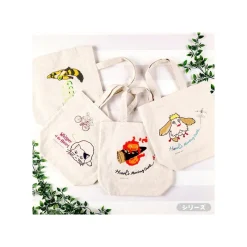Bags*Maison Ghibli Embroidery Canvas Tote bag Flying Heen - Howl's Moving Castle
