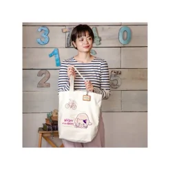 Bags*Maison Ghibli Embroidery Canvas Tote bag the Path of Twos - Whisper of the Heart