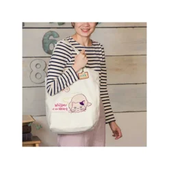 Bags*Maison Ghibli Embroidery Canvas Tote bag the Path of Twos - Whisper of the Heart