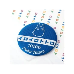 Accessories*Maison Ghibli Embroidery compact mirror Bus Stop -My Neighbor Totoro
