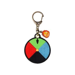 Keychains*Maison Ghibli Embroidery Keychain Magic colour disc - Howl's Moving Castle