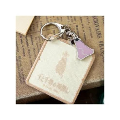 Keychains*Maison Ghibli Embroidery Keychain Train ticket - Sprited Away