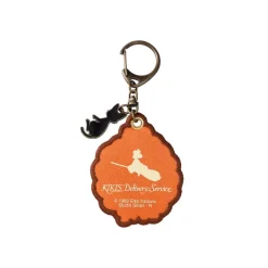 Keychains*Maison Ghibli Embroidery Keychain Wreath of bread - Kiki's Delivery Service