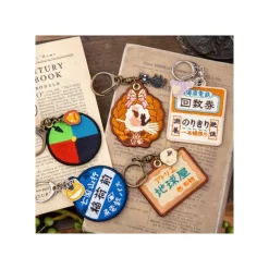 Keychains*Maison Ghibli Embroidery Keychain Wreath of bread - Kiki's Delivery Service