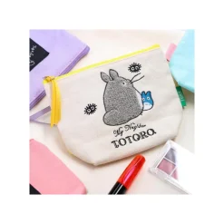 Storage*Maison Ghibli Embroidery pouch Big and Medium Totoro - My Neighbor Totoro