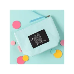 Storage*Maison Ghibli Embroidery pouch Calcifer - Howl's Moving Castle