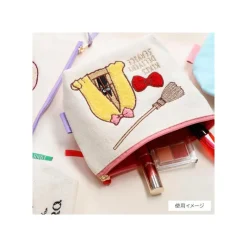 Storage*Maison Ghibli Embroidery pouch Calcifer - Howl's Moving Castle
