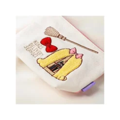 Storage*Maison Ghibli Embroidery pouch Jiji in cage - Kiki's Delivery Service