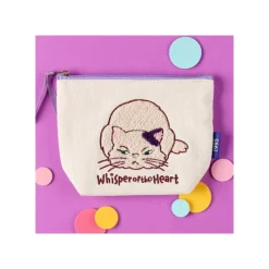 Storage*Maison Ghibli Embroidery pouch Moon - Whisper of the Heart