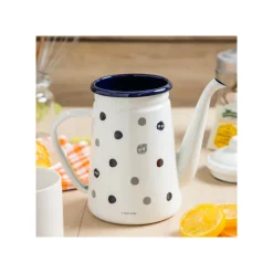Kitchenware*Maison Ghibli Enamel Tea Pot Soot Sprites 1,1l - My Neighbor Totoro