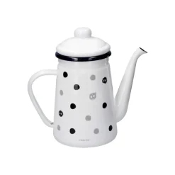 Kitchenware*Maison Ghibli Enamel Tea Pot Soot Sprites 1,1l - My Neighbor Totoro
