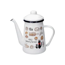 Kitchenware*Maison Ghibli Enamel Tea Pot Viennese pastries 1,1l - Kiki's Delivery Service