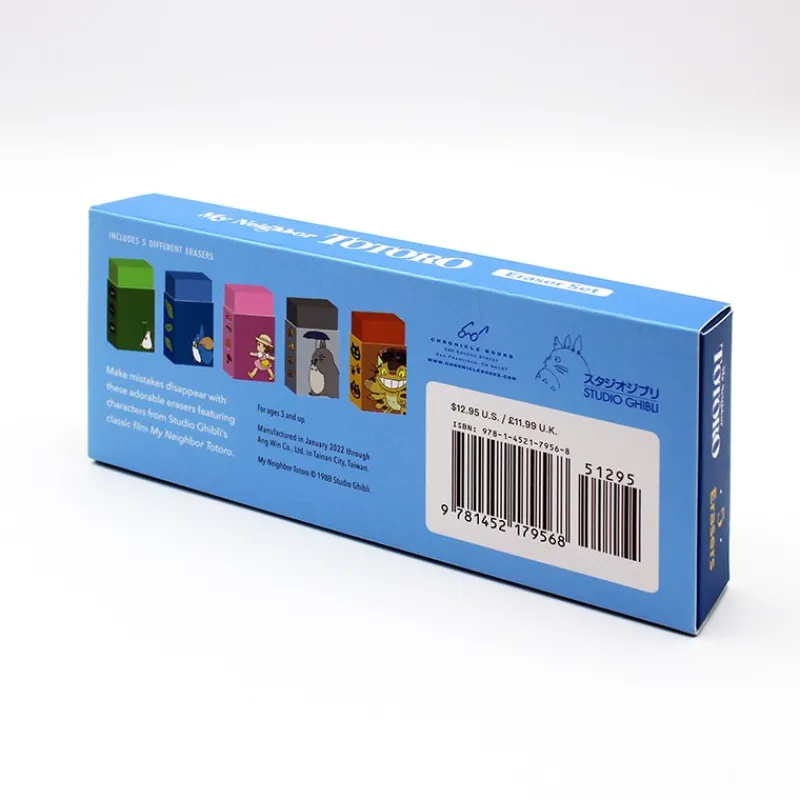 Small Equipment*Maison Ghibli Eraser Set - My Neighbor Totoro