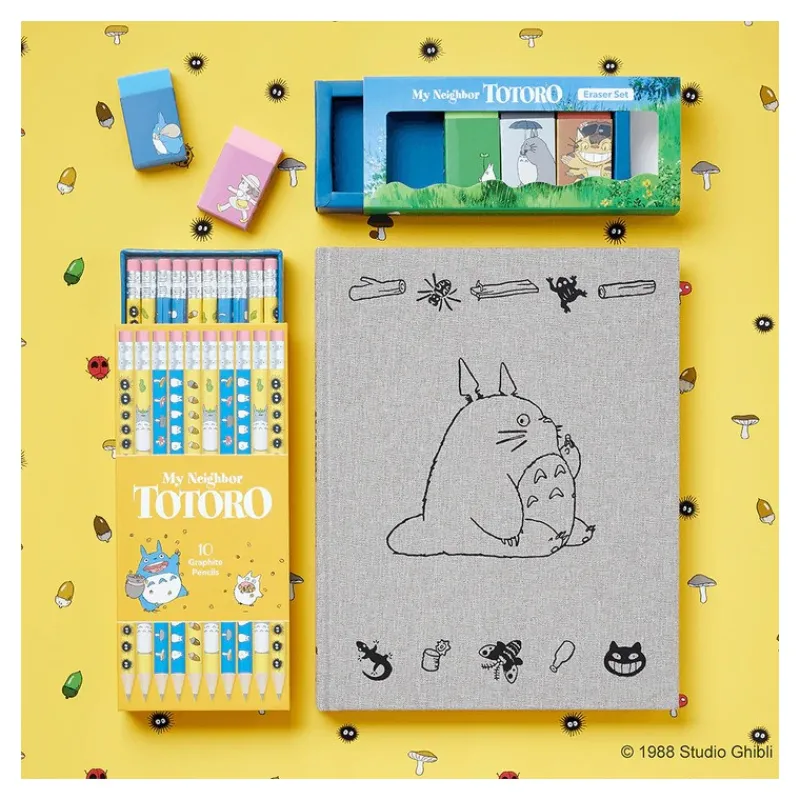 Small Equipment*Maison Ghibli Eraser Set - My Neighbor Totoro