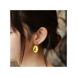Jewellery*Maison Ghibli Fancy yellow earrings Jiji - Kiki's Delivery Service