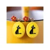 Jewellery*Maison Ghibli Fancy yellow earrings with clips Jiji - Kiki's Delivery Service