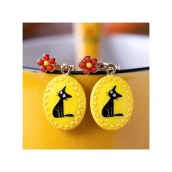 Jewellery*Maison Ghibli Fancy yellow earrings with clips Jiji - Kiki's Delivery Service