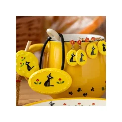 Jewellery*Maison Ghibli Fancy yellow earrings with clips Jiji - Kiki's Delivery Service